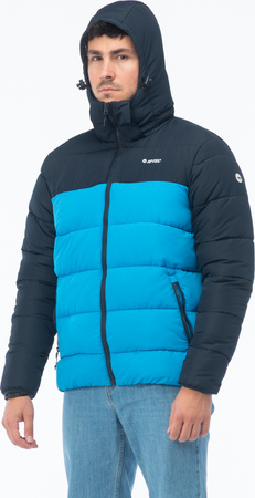 Męska Kurtka Zimowa Pikowana Varmi Ii dark grey melange rozmiar XL