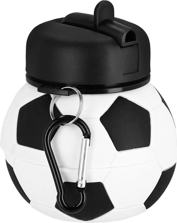Bidon składany Spokey silikonowy piłka nożna 520 ml Cort 941259/943235