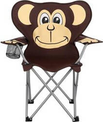 Krzesło turystyczne kempingowe plażowe Nils nc3029 monkey