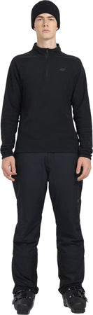 Bluza polarowa męska 4F M065 czarna 4FWAW25UFLEM065 20S