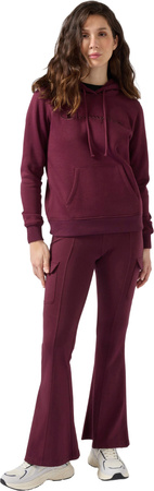 Bluza damska Champion Hooded Sweatshirt bordowa 118379 RS522