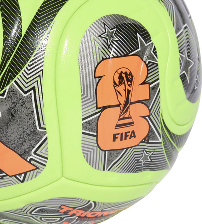 Piłka nożna adidas World Cup 26 Trionda Competition Winter zielona JV6223