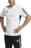 Koszulka męska adidas Tiro 23 Competition Jersey biało-czarna IC4565
