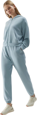 Bluza damska 4F F1002 niebieska 4FWSS24TSWSF1002 34S