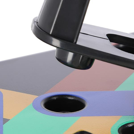 Poręcze podpórki uchwyty deska do pompek czarna HMS pu10 wielofunkcyjna