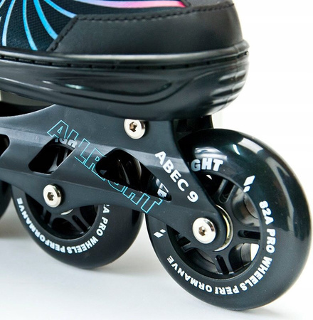 Łyżworolki regulowane koła 84 mm ABEC-9 Allright Celerity rozmiar 39-42
