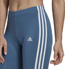 Spodenki damskie adidas Essentials 3-Stripes Bike Shorts niebieskie HD1803