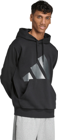 Bluza męska adidas Holiday 3S Hoodie czarna JM1698