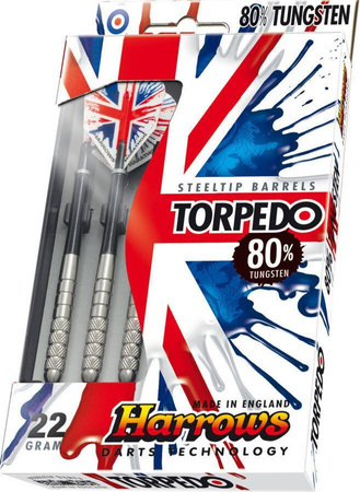 Rzutki Harrows Torpedo 80% Steeltip 