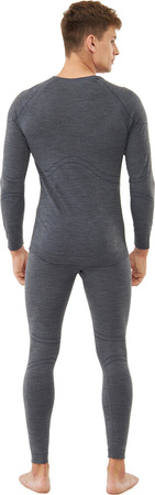 Bielizna męska Viking Lan Pro Merino szara 500-22-7575-08
