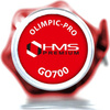 Gryf olimpijski sztanga treningowa z zaciskami Lock Jaw HMS GO700 220 cm