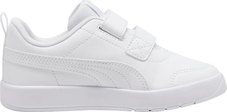 Buty dziecięce Puma Courtflex V3 V PS białe 397642 02