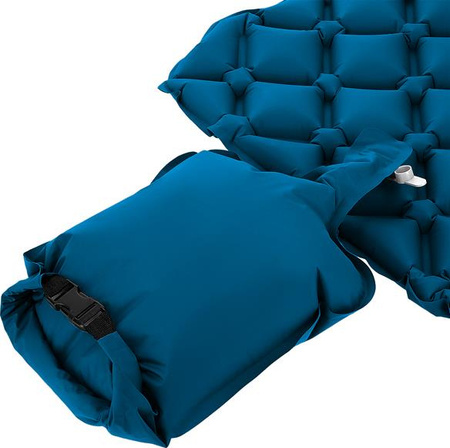 Mata turystyczna z pompką Nils camp nc4006 turkusowa 190x58x5 cm