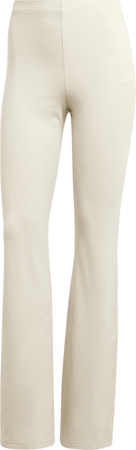 Legginsy damskie adidas Essentials Small Logo Flared kremowe JD3072