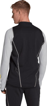 Bluza męska adidas Tiro 23 Competition Training Top czarno-szara HU1307