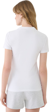 Koszulka damska polo 4F F365 biała 4FWMM00TPTSF365 10S