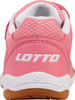 Buty dla dzieci Lotto Whizzer różowo-białe 2600120K 4410