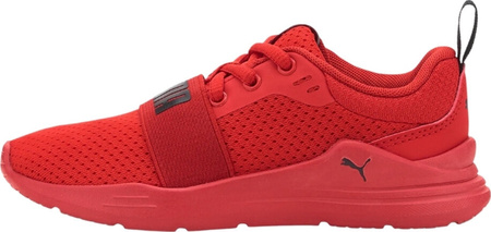 Buty dziecięce Puma Wired Run Jr czerwone 374216 05