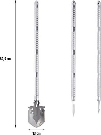 Saperka multifunkcyjna ultra light Nils camp nc1752