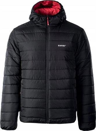 Dwustronna męska kurtka przejściowa trekkingowa pikowana 2w1 Hi-Tec Halden rozmiar XXL