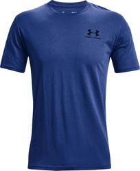 Koszulka męska Under Armour Sportstyle Left Chest Ss niebieska 1326799 432