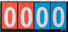 Tablica wyników liczydło stojąca rozkładana Martes Scorer 36x17x0,5cm