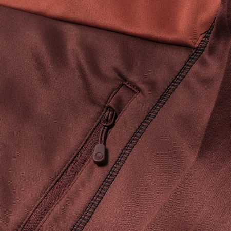 Męska bluza rozpinana z kapturem Hi-tec Camil czerwona rozmiar XL