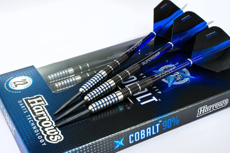 Rzutki Harrows Cobalt 90% Steeltip