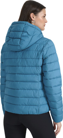 Kurtka damska puchowa 4F F580 niebieska 4FWAW25TDJAF580 46S