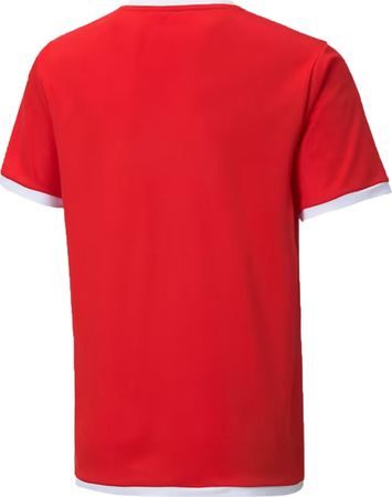 Koszulka dla dzieci Puma teamLIGA Jersey czerwona 704925 01