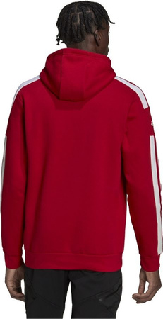 Bluza męska adidas Squadra 21 Sweat Hoody czerwona HC6282