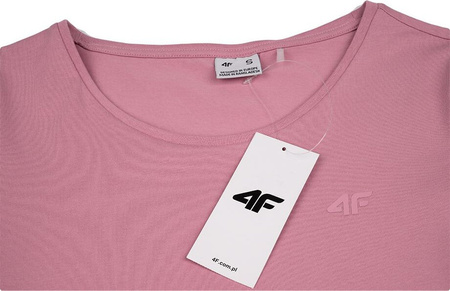Koszulka damska 4F jasny róż H4Z22 TSD350 56S