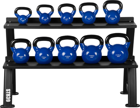STR39 STOJAK NA KETTLEBELLS DWUPOZIOMOWY COMMERCIAL HMS