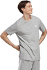 Koszulka męska adidas Essentials Single Jersey Embroidered Small Logo szara IC9288