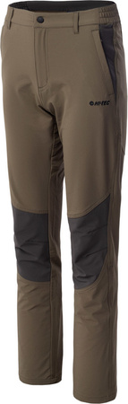 Spodnie trekkingowe damskie Hi-tec Lady Erken beżowe-szare rozmiar L