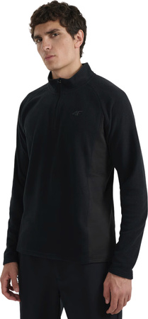 Bluza polarowa męska 4F M066 czarna 4FWAW25UFLEM066 20S