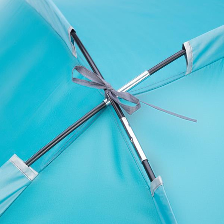 Namiot plażowy Nils Camp NC8030 260X120X120 cm turkusowy