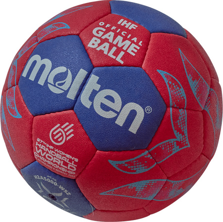 Piłka do ręcznej Molten 5000 IHF PRO Women World Championship 2025 H2A5000-W5Z rozmiar 2