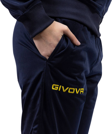 Dres Givova Tuta Revolution granatowo-żółty TR033 0407
