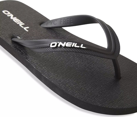 Męskie japonki O'neill PROFILE SMALL LOGO SANDALS black out rozmiar 45
