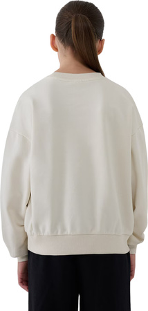 Bluza dla dziewczynki 4F F1479 kremowa 4FJWSS25TSWSF1479 12S