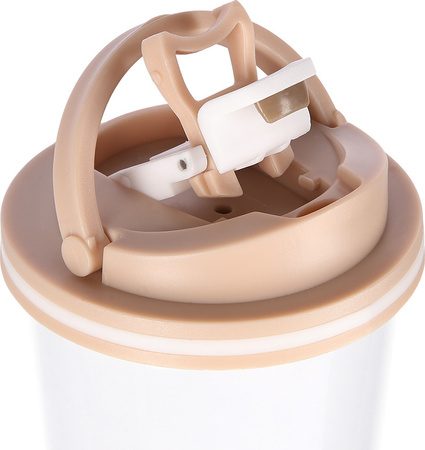 Kubek termiczny turystyczny Nils Camp NCB18 biały 500ml