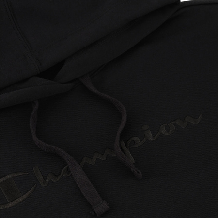 Bluza damska Champion Hooded Sweatshirt czarna 117785 KK001