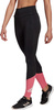 Legginsy damskie adidas Designed To Move Bi czarno-różowe GT0172