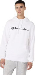 Bluza męska Champion Hooded Sweatshirt biała 221917 WW001