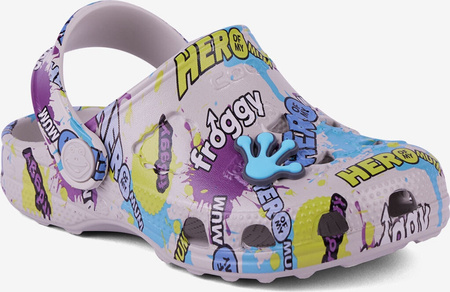 Dziecięce chodaki sandały klapki Coqui Little Frog stone hero splash amulet rozmiar 29-30