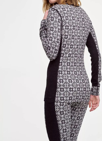 Damska bluza termoaktywna Kari Traa Rose czarny rozmiar XS