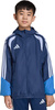 Kurtka dla dzieci adidas Tiro 26 Competition All Weather niebieska JL7300