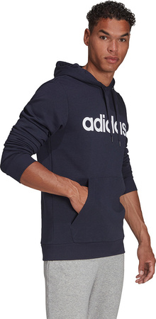 Bluza męska adidas Essentials Linear granatowa GK9068