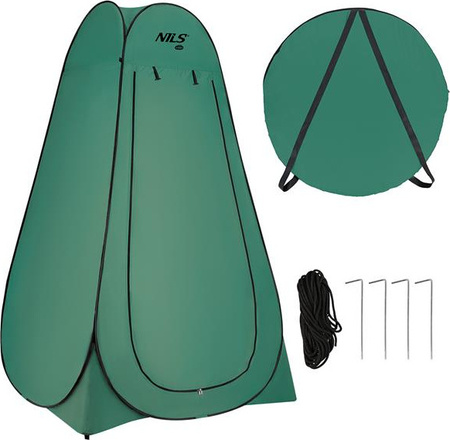 Przebieralnia namiot prysznic turystyczny Nils Camp NC1706 zielony 120x120x190cm